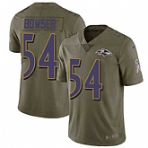 Nike Ravens 54 Tyus Bowser Olive Salute To Service Limited Jersey Dzhi,baseball caps,new era cap wholesale,wholesale hats